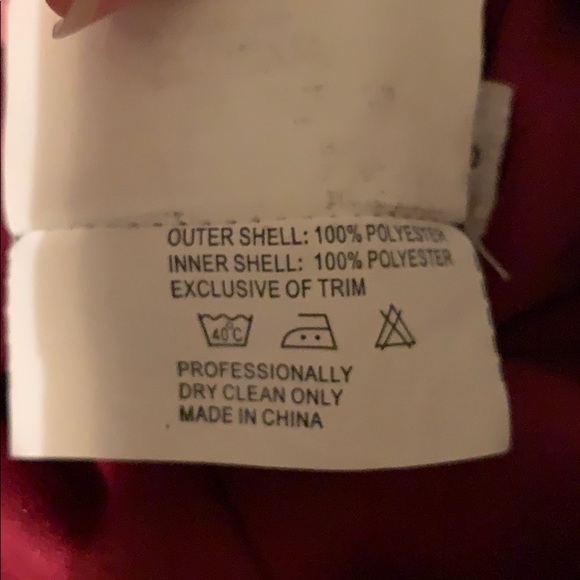 Allure "Wine" Bridesmaid Dress - Picture 5 of 5